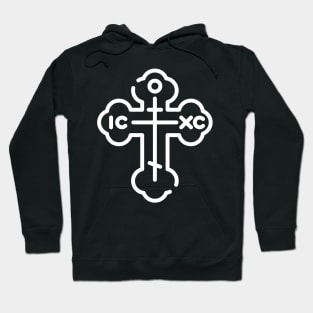 Eastern Orthodox Cross ICXC Hoodie